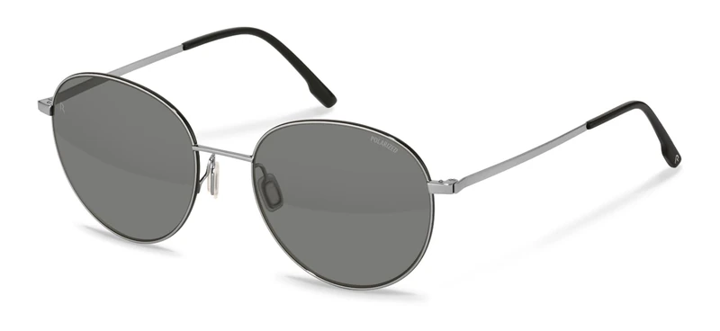 Rodenstock Men's R1447 Sunglasses, D445 Grey, Black, 56/19/145