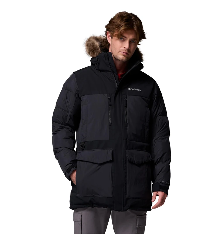 Columbia Men's Marquam Peak Fusion 2 Parka - Black, XX-Large
