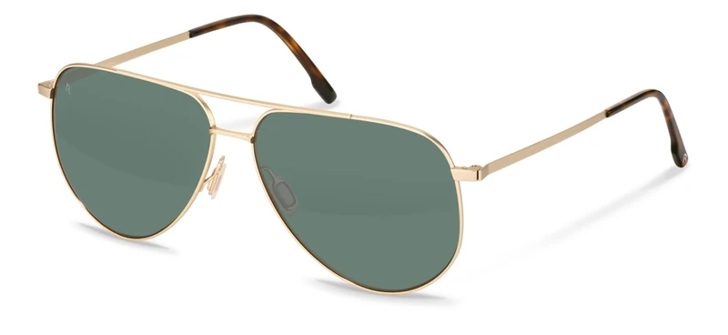 Rodenstock Men's R1449 Sunglasses, B150 Gold, Havana, 61/13/145