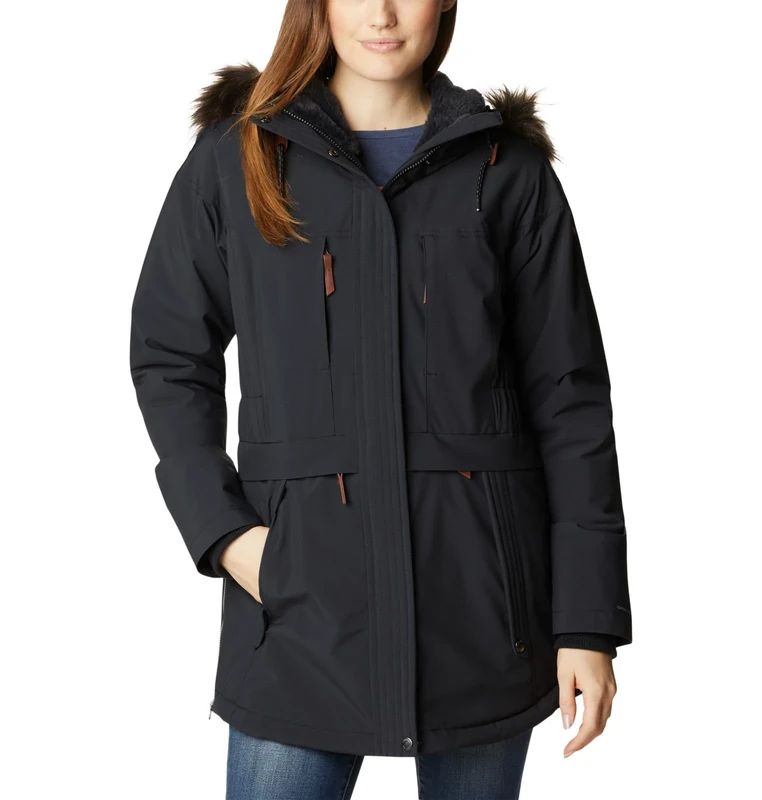 Columbia Women's Payton Pass 2 Insulated Jacket, Winter Jacket, Black, S