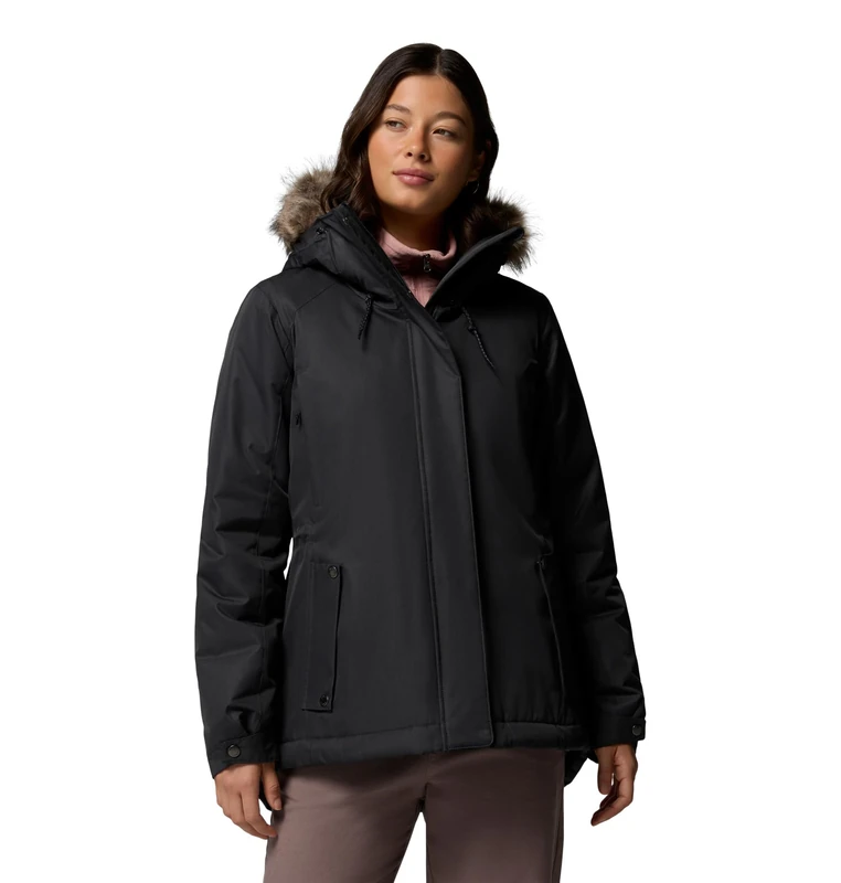 Columbia Women's Suttle Mountain 3 Insulated Jacket, Winter Jacket, Black, X-Small