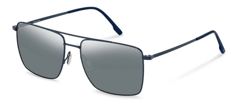 Rodenstock Men's R1448 Sunglasses, D197 Dark Blue, 59/17/145