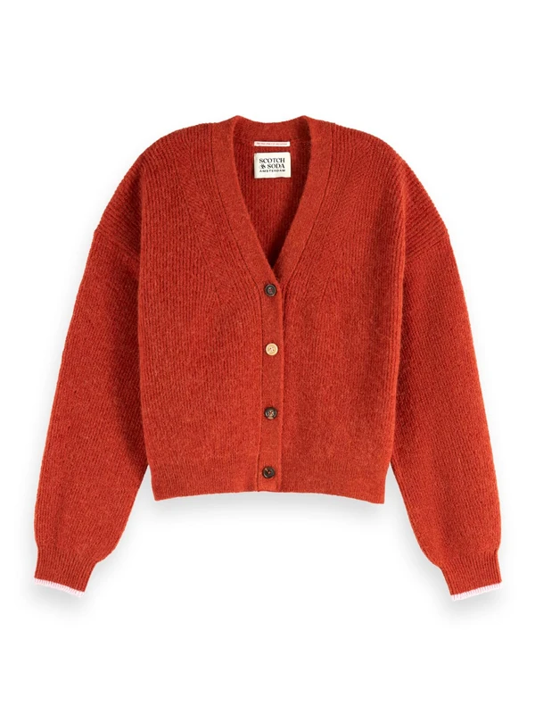 Scotch & Soda Fuzzy Relaxed Cardigan