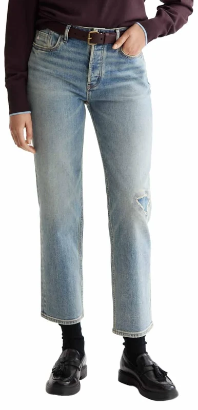 Scotch & Soda Women's The Sky - Straight Fit,Vh Denim V446,32W / 34L