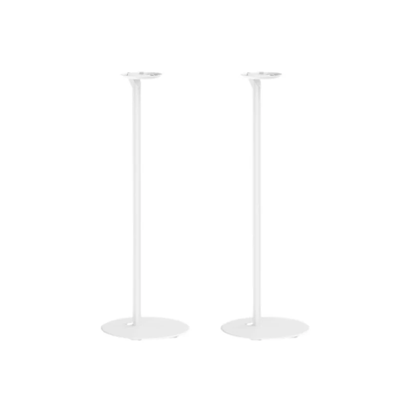 goobay Speaker Stand for Sonos Era 100 / Speaker Mount 3k Load Capacity/Speaker Stand with Cable Management / 71 cm High/white, 71983