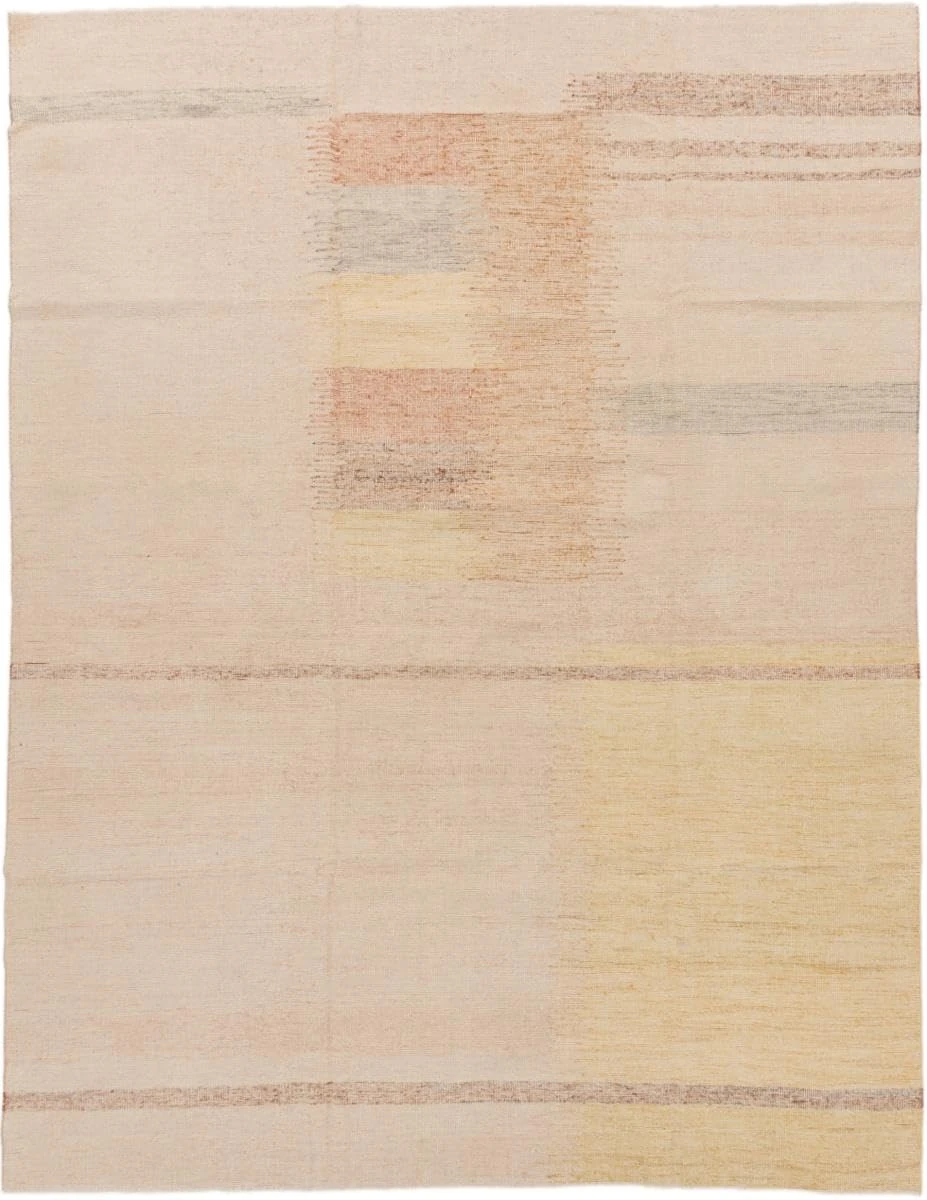 Nain Trading Kilim Afghan Rainbow 261x340Handwoven Modern Oriental Rug Design Rug Rug Carpet Wool