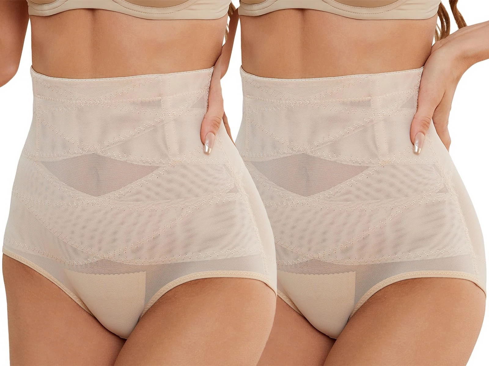 WEISANGMI Tummy Control Knickers Shapewear for Women Tummy Control Body Shaper Slimming Butt Lifter Pants Shaping Underwear (XL SIZE)