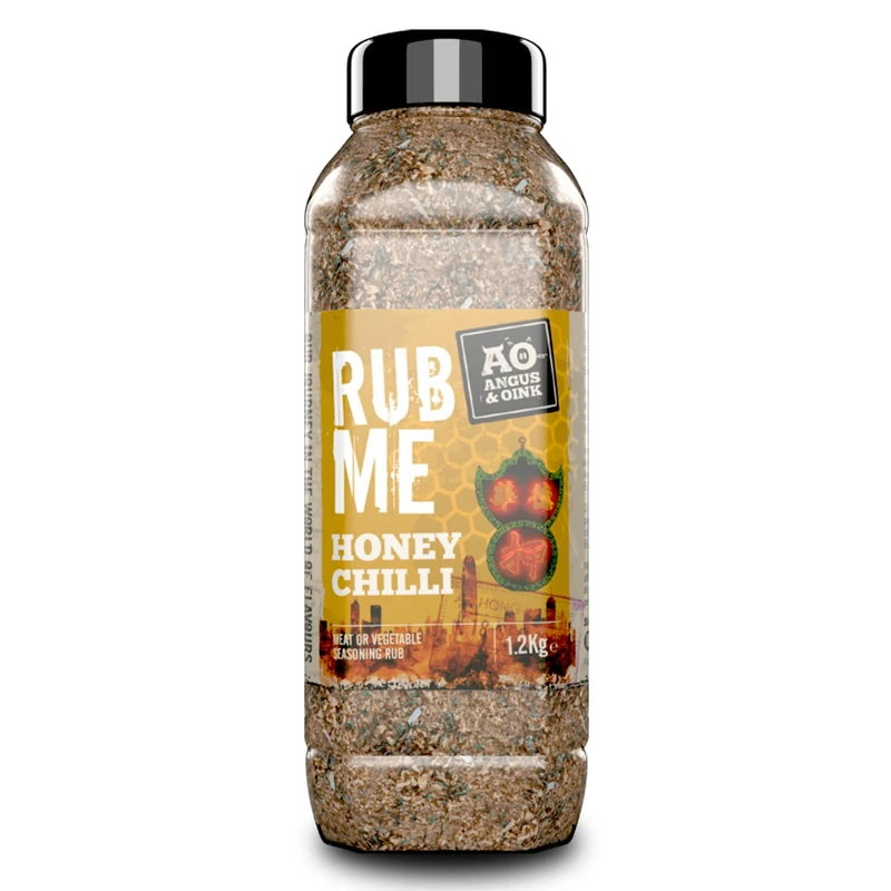 Angus & Oink | Honey Chilli Seasoning | Sweet & Spicy | Perfect for Chicken & Pork | Authentic Chinese Flavour | Gluten-Free & Vegetarian | Oven, Air Fryer & BBQ | 1.2kg