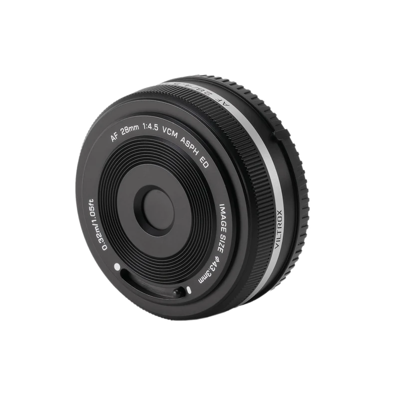 VILTROX 28mm F4.5 Pancake Lens for Sony E - Auto Focus Ultra-Thin Prime Wide Angle Full Frame Lens