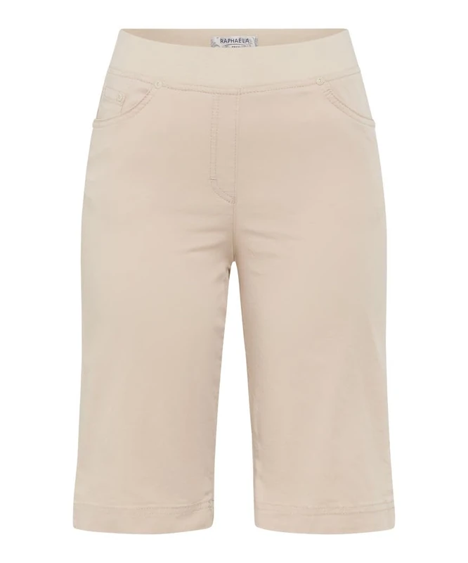 Raphaela by Brax Pamina Bermuda Super Light Cotton Bermuda Shorts, 48 Beach, 34W x 32L