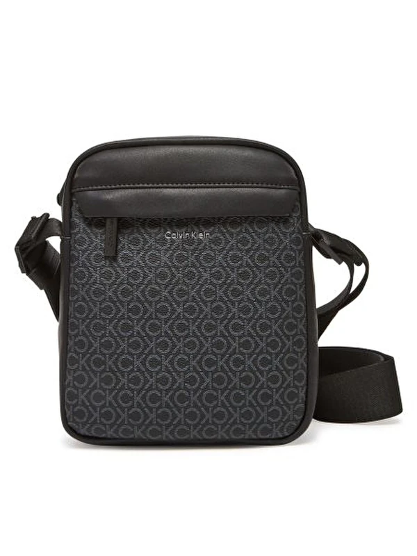Calvin Klein Men's CK MUST MONO REPORTER S LV04D3089G Crossover, Black (Black), One Size