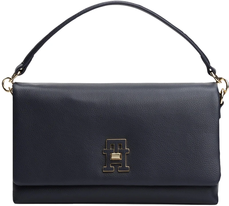 Tommy Hilfiger Women’s Modern Crossbody Bag with Handle, Blue (Space Blue), One Size