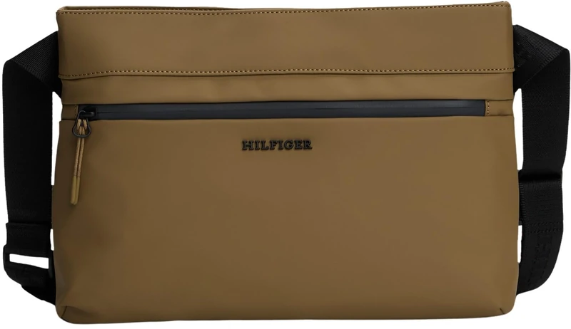 Tommy Hilfiger Men’s Medium Messenger Bag, Green (Midwestern), One Size