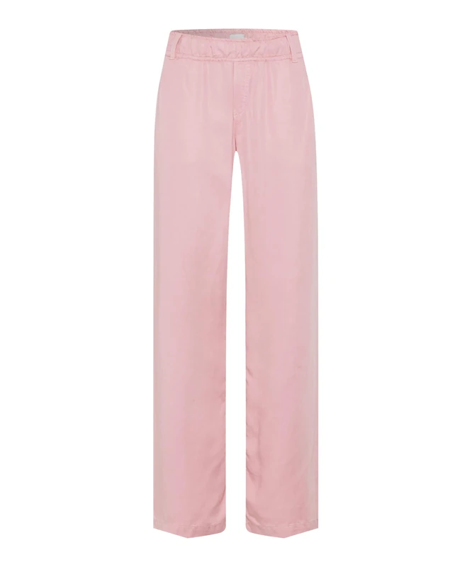BRAX Women's Style.Maine Fluid Tencel Wide Leg Trouser, 47 Blush, 29W x 30L