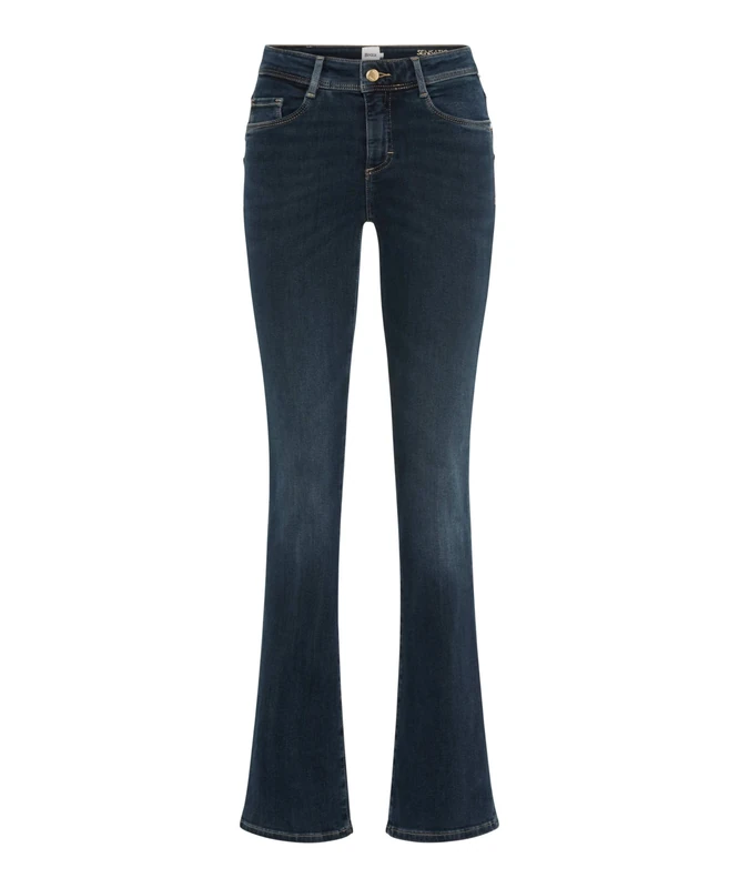 BRAX Women's Style.ana Push Up Skinny Boot Jeans, 23 Used Regular Blue, 34W x 32L