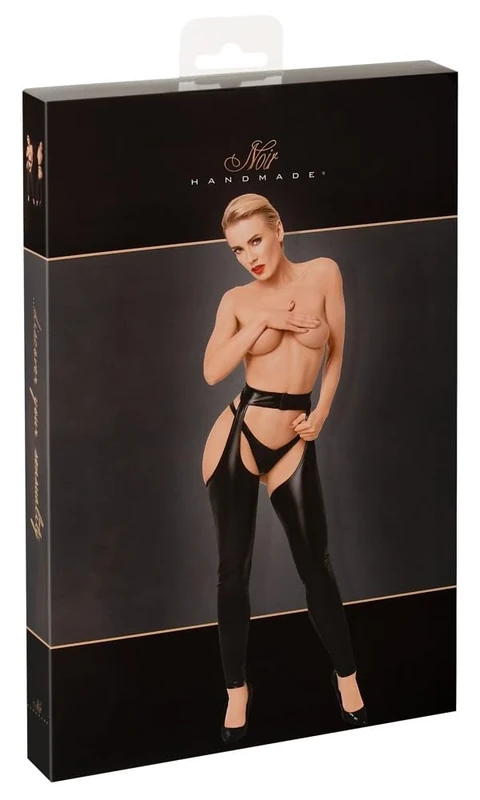 Noir Chaps Black L