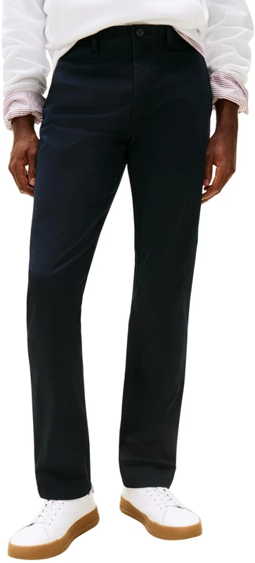 Tommy Hilfiger Men's CORE Denton Essential Twill MW0MW40262 Chino, Blue (Desert Sky), 34W / 34L - Image 1