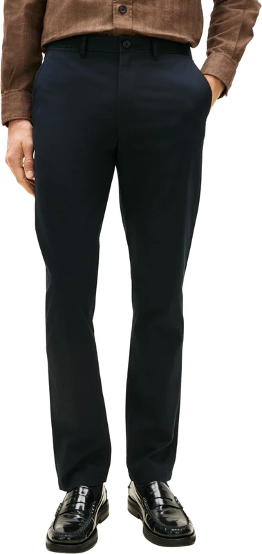 Tommy Hilfiger Men's CORE Denton Essential Twill MW0MW40262 Chino, Blue (Desert Sky), 40W / 36L