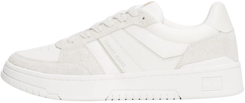 Tommy Jeans Men’s Pods Low Top Cupsole Trainers, Grey (Stratus Grey), 11