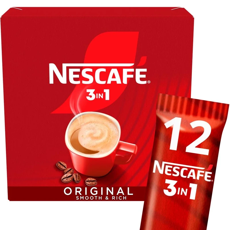 NESCAFÉ 3 IN 1's Original (1 Pack 12 Drinks)