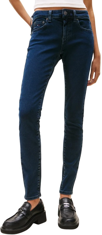 Tommy Jeans Womens Sophie Lw Skn Ai4269 Dw0dw21448 Skinny, Denim (Denim Blue Black), 32W / 32L UK