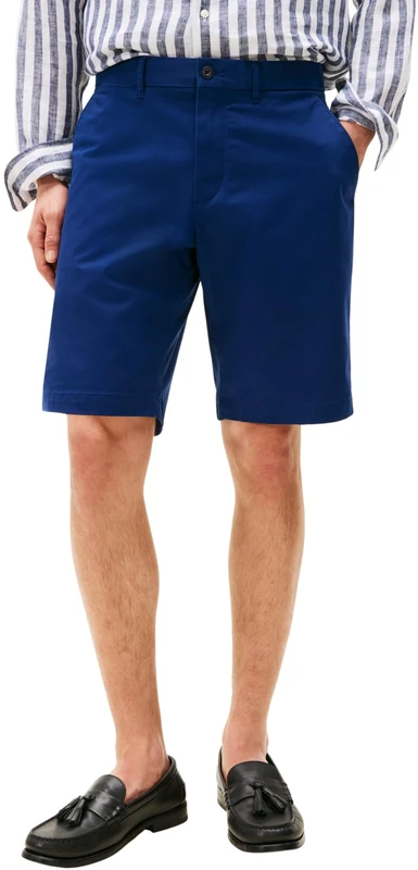 Tommy Hilfiger Men’s Harlem 1985 Shorts, Blue (Preppy Navy), 28W