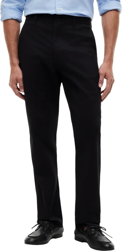 Tommy Hilfiger Men's CORE Mercer Essential Twill MW0MW40263 Chino, Black (Black), 30W / 36L