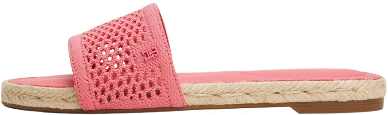 Tommy Hilfiger Women’s Knit Mesh Espadrilles, Red (Washed Cherry), 5