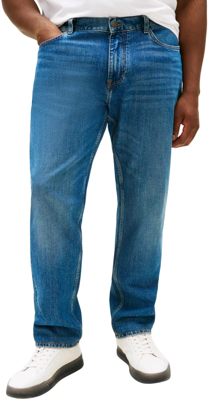Tommy Hilfiger Men's Madison Mid Rise Jeans, Blue (Vista Indigo), 30W/44L