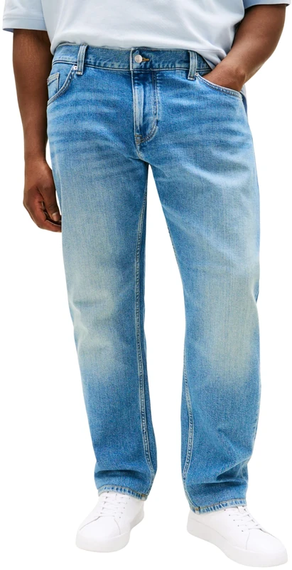 Tommy Hilfiger Men's Madison Mid Rise Jeans, Blue (Bennet Blue), 32W/50L - Image 1