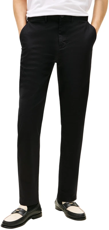 Tommy Hilfiger Men's CORE Harlem Essential Twill MW0MW40690 Chino, Black (Black), 36W / 34L