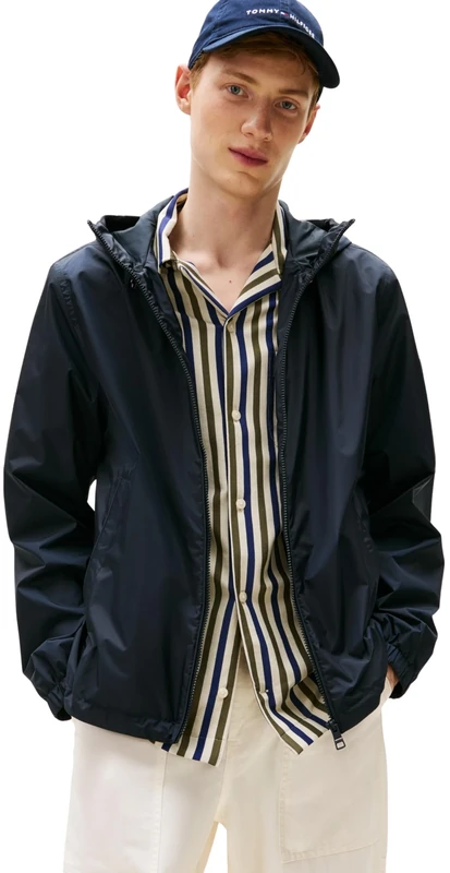 Tommy Hilfiger Men’s Transitional Hoodie, Blue (Desert Sky), S