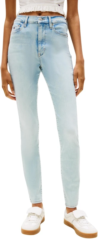 Tommy Jeans Women's Sylvia HGH SKN CI1211 DW0DW20492 Skinny, Denim (Denim Ultra Light), 31W / 32L