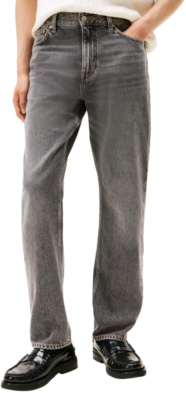 Tommy Hilfiger Men's Regular Mercer RGD Arcade Grey MW0MW39658 Straight, Denim (Arcade Grey), 33W / 34L