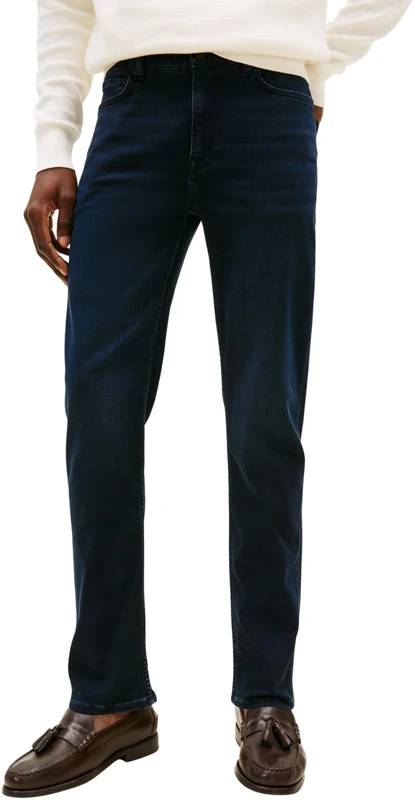 Tommy Hilfiger Men's Bleecker Slim Fit Jeans, Blue (Blue Black), 30W/35L - Image 1