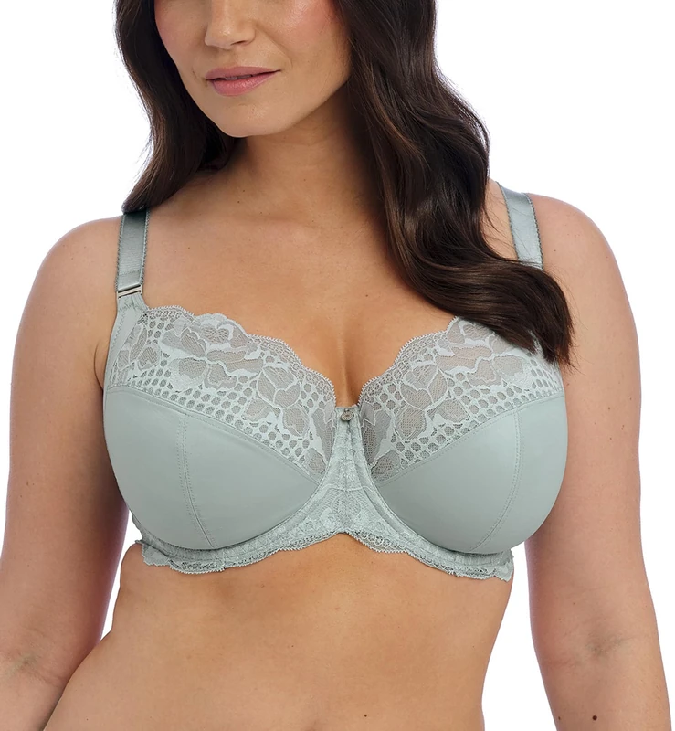 Fantasie Women's Reflect Underwire Side Support Bra Full Coverage, Mist, 32FF