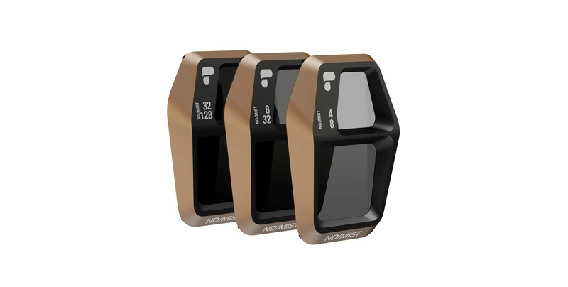 PolarPro - DJI Air 3S - Vivid Collection - Set of Drone Filters - Includes ND8, ND32 & ND128 Filters + Polarizer
