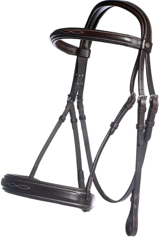HKM Hunter 2 Bridle Dark Brown Pony
