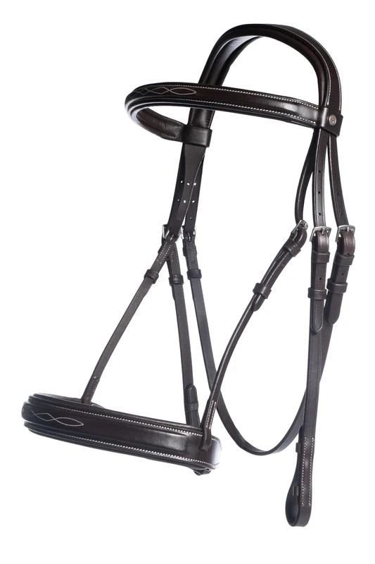 HKM Hunter 2 Bridle Dark Brown Full