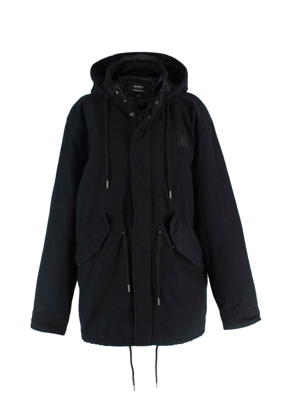 Pre-loved Carhartt x Wardrobe NYC Black Parka Coat