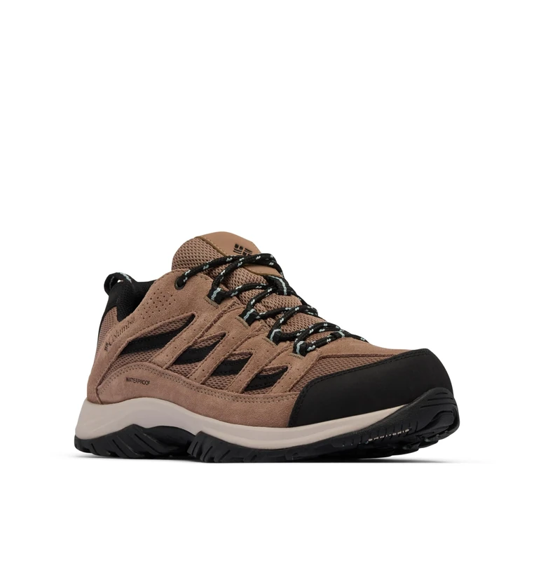 Columbia Crestwood Waterproof Shoes, Rugged Build, Exceptional Comfort, Dynamic Energy Return, Non-Marking Grip, Breathable Material - Men's