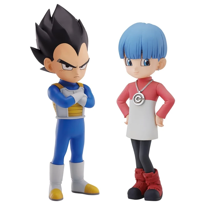 ICHIBANSHO FIGURE - Dragon Ball DAIMA - Vegeta (Mini) & Bulma (Mini) Masterlise Collectible Statue
