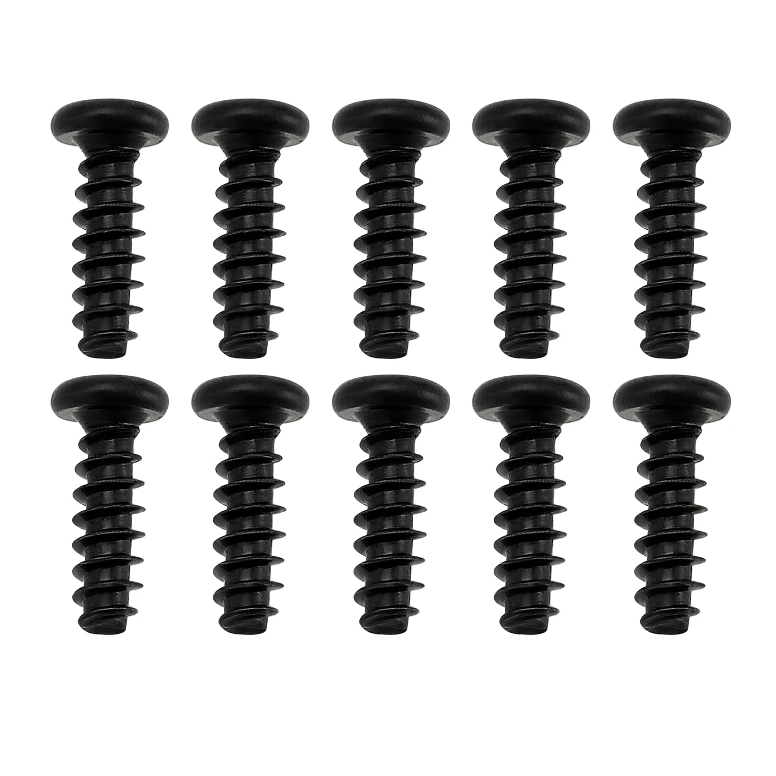 YINETTECH 10Pcs M4XL12 Tapping Screw Replacement TV Stand Screws for TV Base Stands and Guide Stands Compatible with Samsung 6003-001782