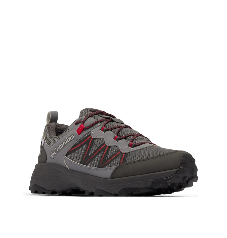 Columbia Men's Peakfreak Rush Outdry Hiking Shoe, City Grey/Mountain Red, 10 UK