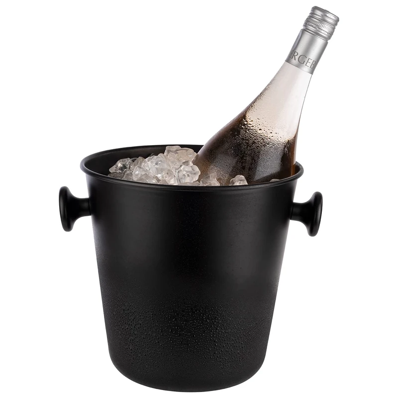 APS 36117 Wine/Champagne Cooler Aluminium Diameter 27 cm Height 24 cm Capacity 8 litres
