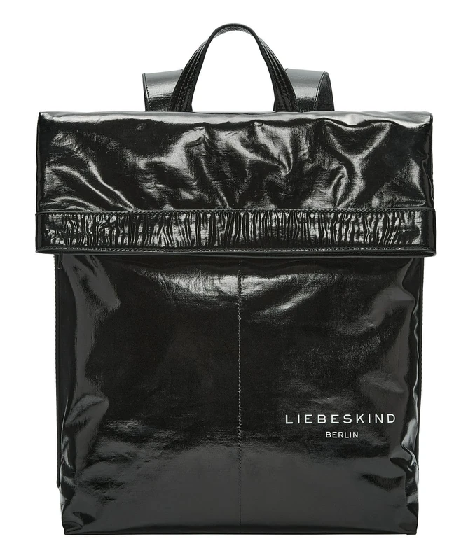 LIEBESKIND Women Backpack L Elvira Rain, Black, L