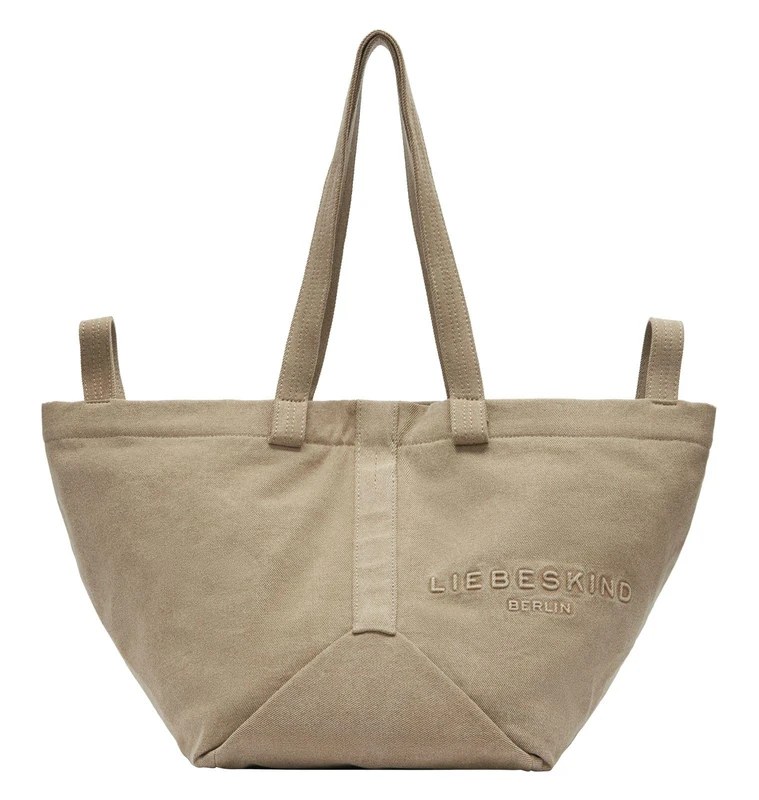 LIEBESKIND BERLIN shopper bag Elvira Denim Shopper Beige light brown