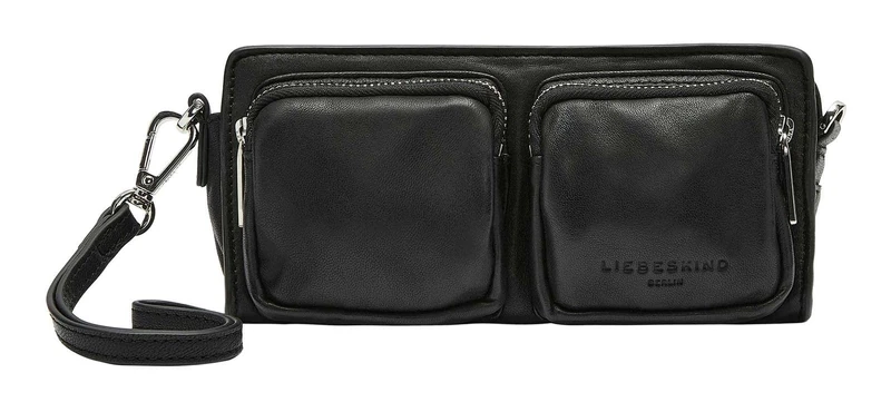 Liebeskind Women Pochette M Maia Sheep Natural, Black, M