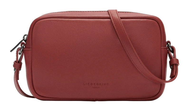 LIEBESKIND BERLIN Leather cross body bag shoulder bag Maia Crossbody Bag True Red