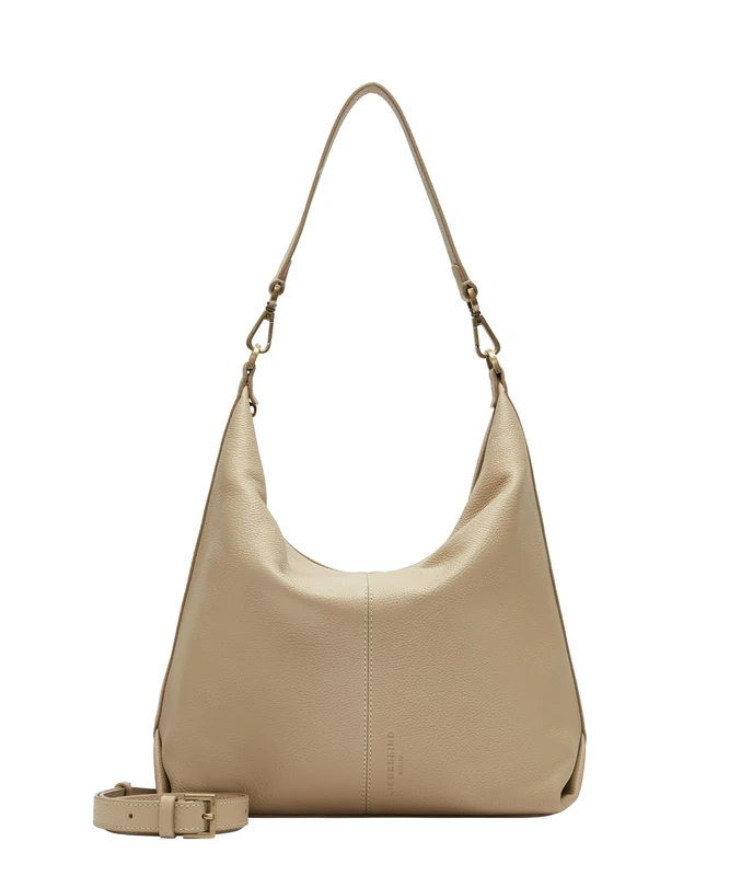 Liebeskind Women Hobo M Paris Small Pebble, Beige, M